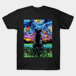 French Bulldog Starry Night T-Shirt